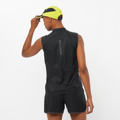 Salomon Damenweste Sense Aero Wind Vest - machsport