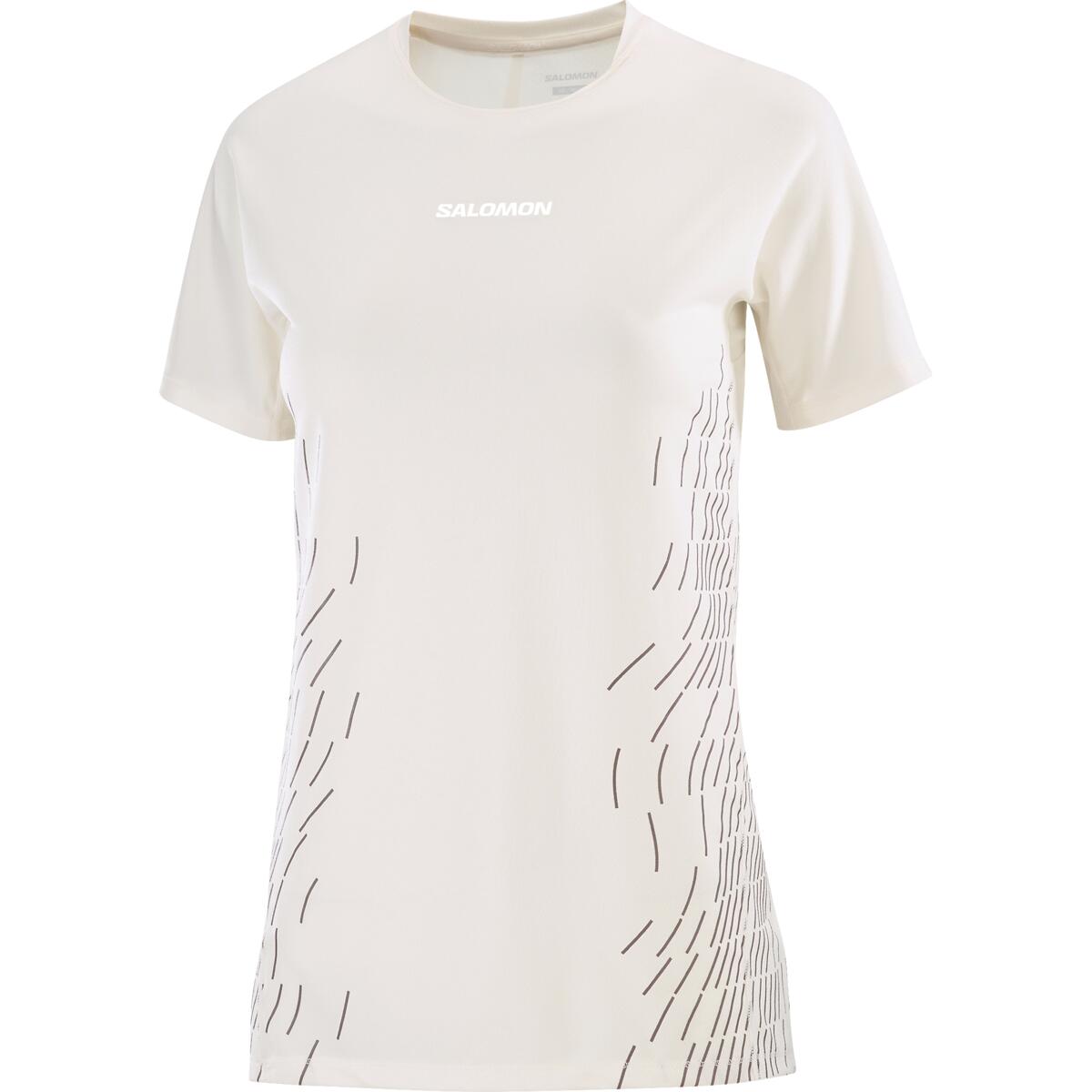 Salomon Damenlaufshirt T-Shirt Sense Aero SS Tee GFX - machsport – Bild 