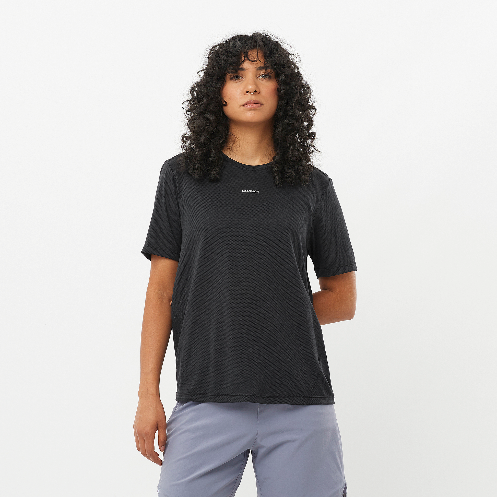 Salomon Damenshirt SHKout Core SS Tee - machsport – Bild 