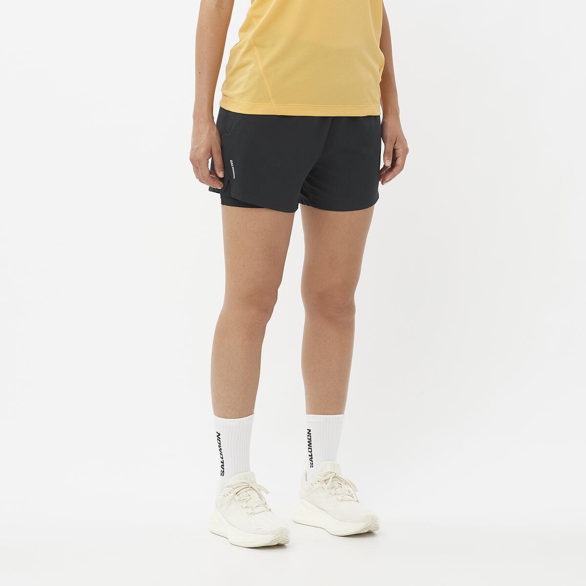 Salomon Damenshort SHKout Core 2in1 SHTS 4 - machsport – Bild 