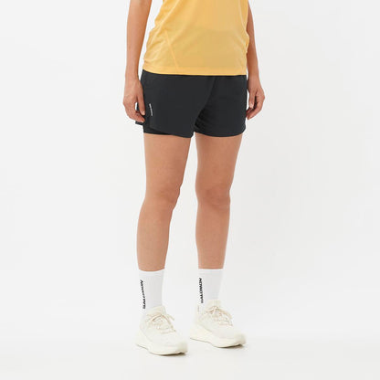 Salomon Damenshort SHKout Core 2in1 SHTS 4 - machsport