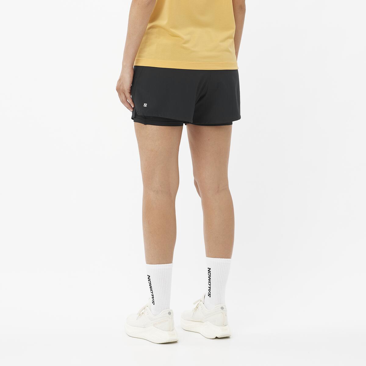 Salomon Damenshort SHKout Core 2in1 SHTS 4 - machsport – Bild 