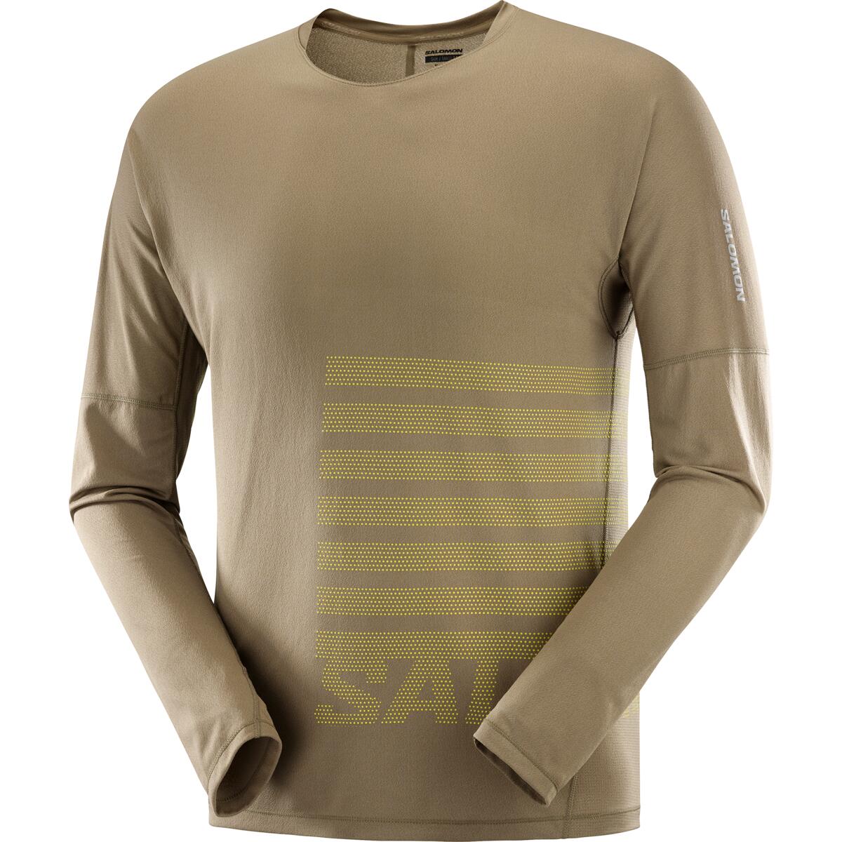 Salomon Herrenlangarmshirt Sense Aero LS TEE GFX - machsport – Bild 