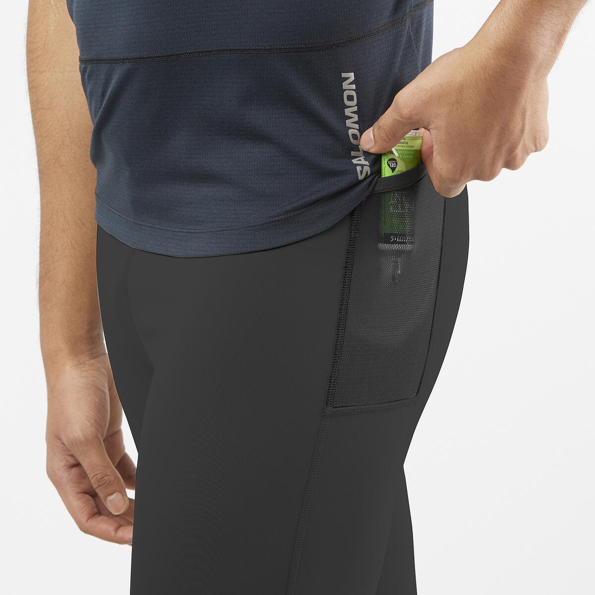 Salomon Herrenlaufhose Cross Run Tight - machsport – Bild 