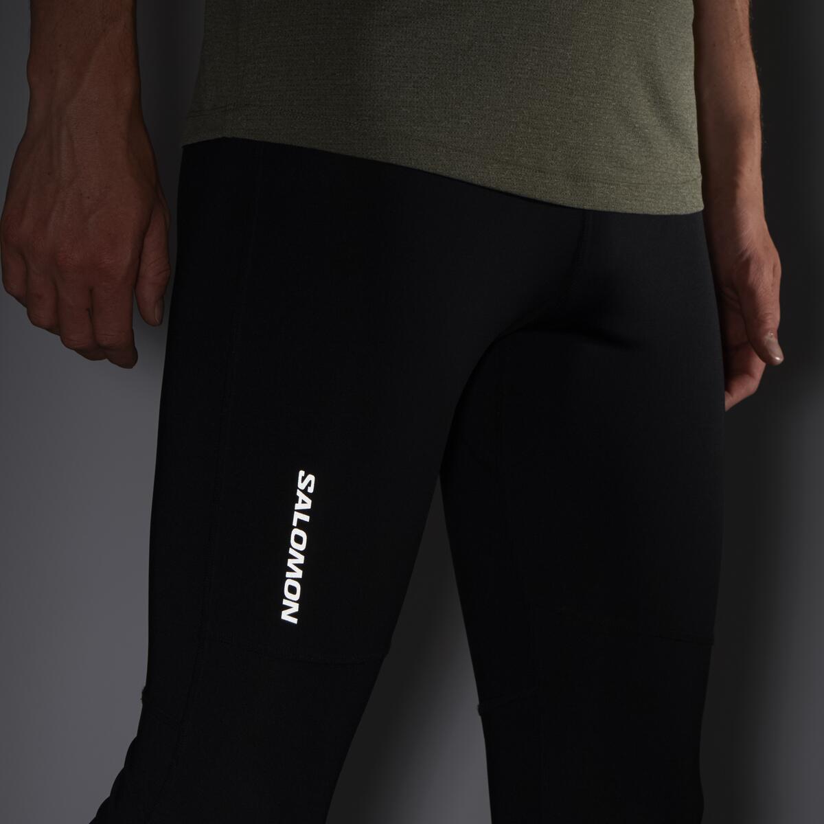 Salomon Herrenlaufhose Cross Run Tight - machsport
