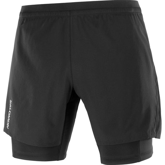 Salomon Herrenlaufhose Cross TW Shorts – schwarz / XL