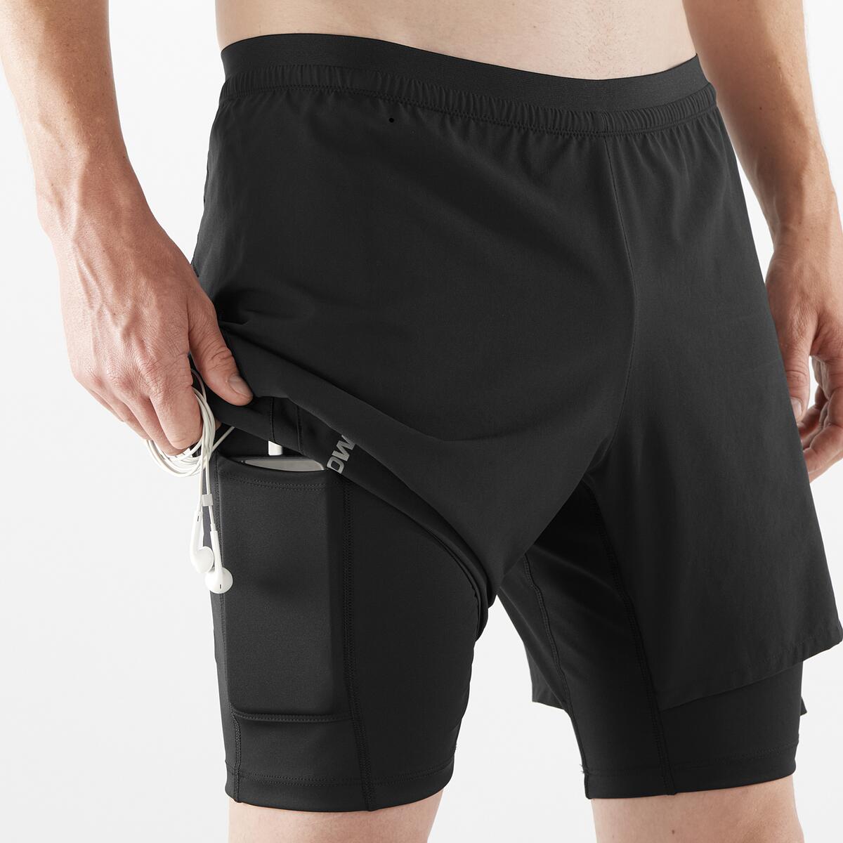 Salomon Herrenlaufhose Cross TW Shorts - machsport – Bild 