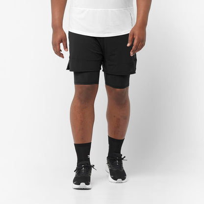 Salomon Herrenlaufhose Sense 2in1 Shorts - machsport