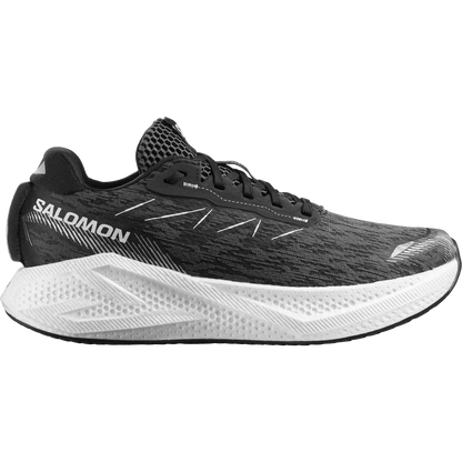 Salomon Herrenlaufschuhe Schuhe Aero Glide 4, Gravel-Laufschuhe für Straße und Gelände mit maximaler Dämpfung, black/white - machsport