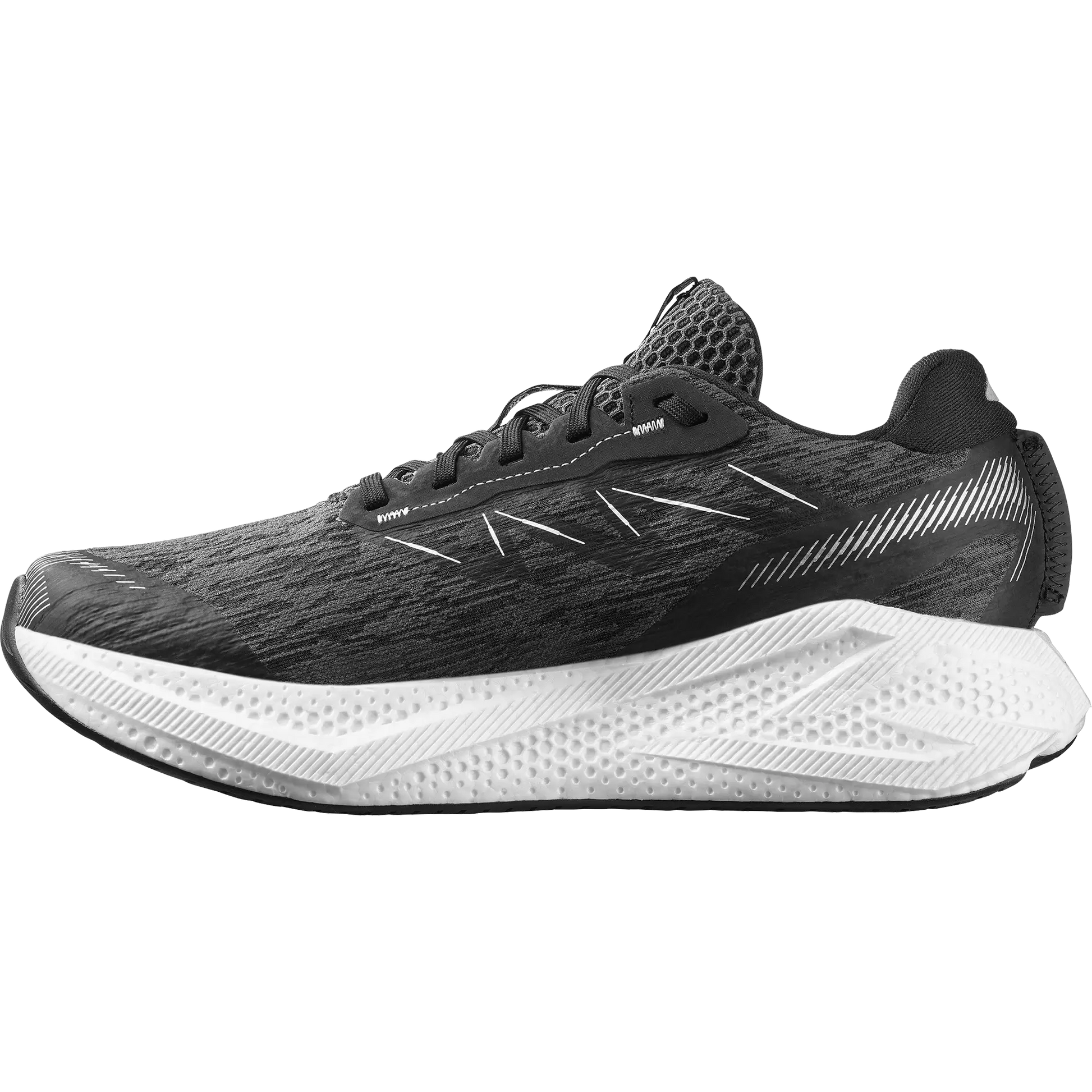 Salomon Herrenlaufschuhe Schuhe Aero Glide 4, Gravel-Laufschuhe für Straße und Gelände mit maximaler Dämpfung, black/white - machsport – Bild 