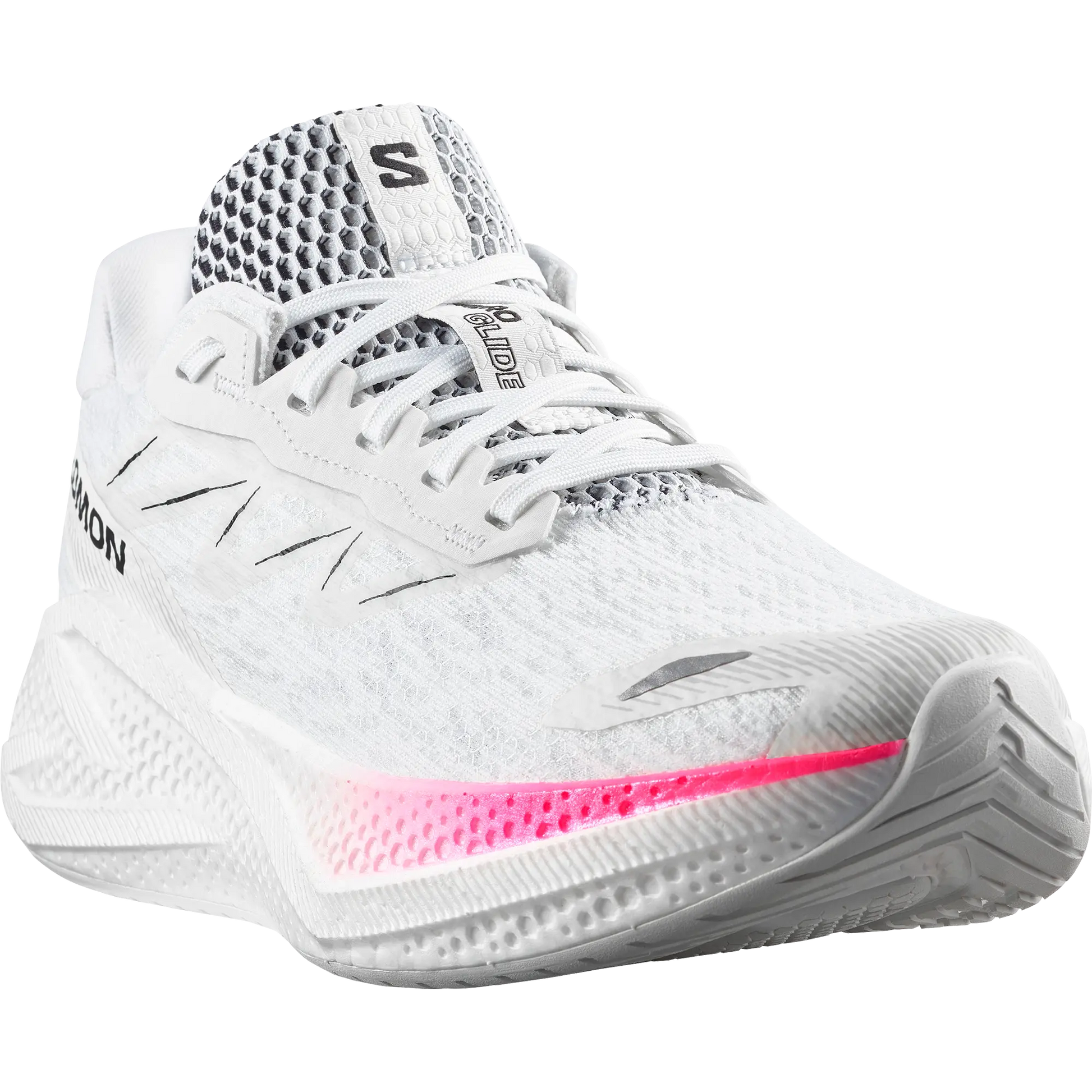 Salomon Herrenlaufschuhe Schuhe Aero Glide 4, Gravel-Laufschuhe für Straße und Gelände mit maximaler Dämpfung, white/white - machsport – Bild 