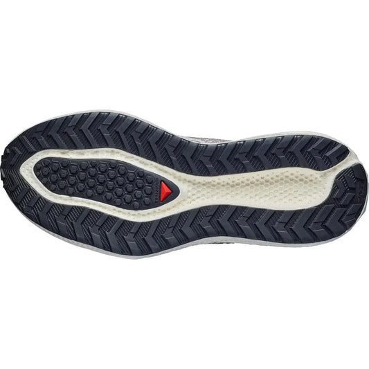 Salomon Herrenlaufschuhe Aero Glide 4 GRVL – Rückansicht – braun / 43 1/3