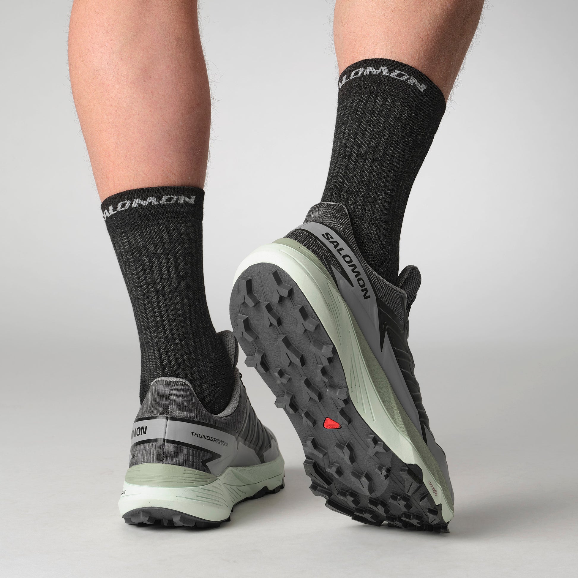 Salomon Laufschuhe Thundercross grau - machsport – Bild 