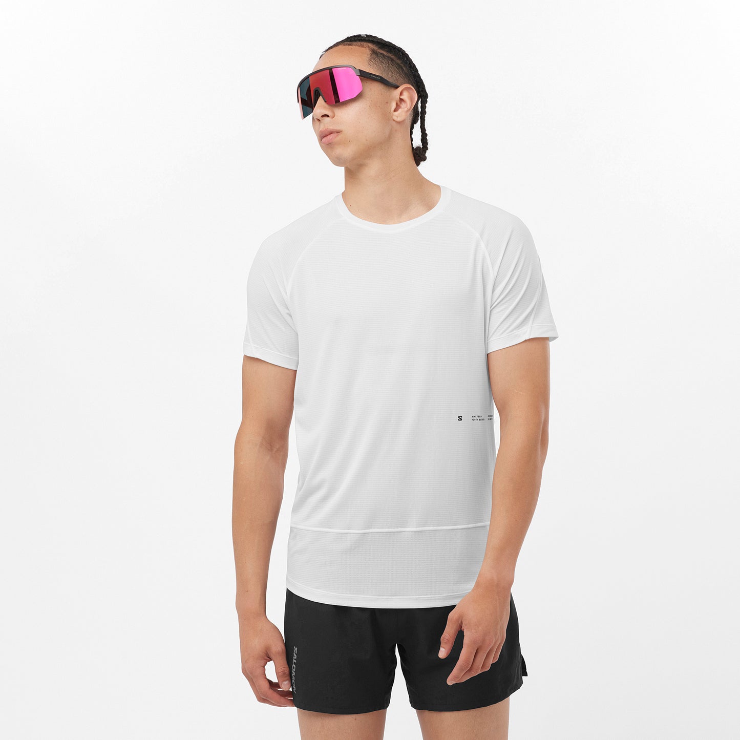 Salomon Herrenlaufshirt Cross Run SS Tee GFX - machsport