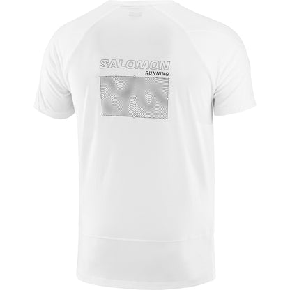 Salomon Herrenlaufshirt Cross Run SS Tee GFX - machsport