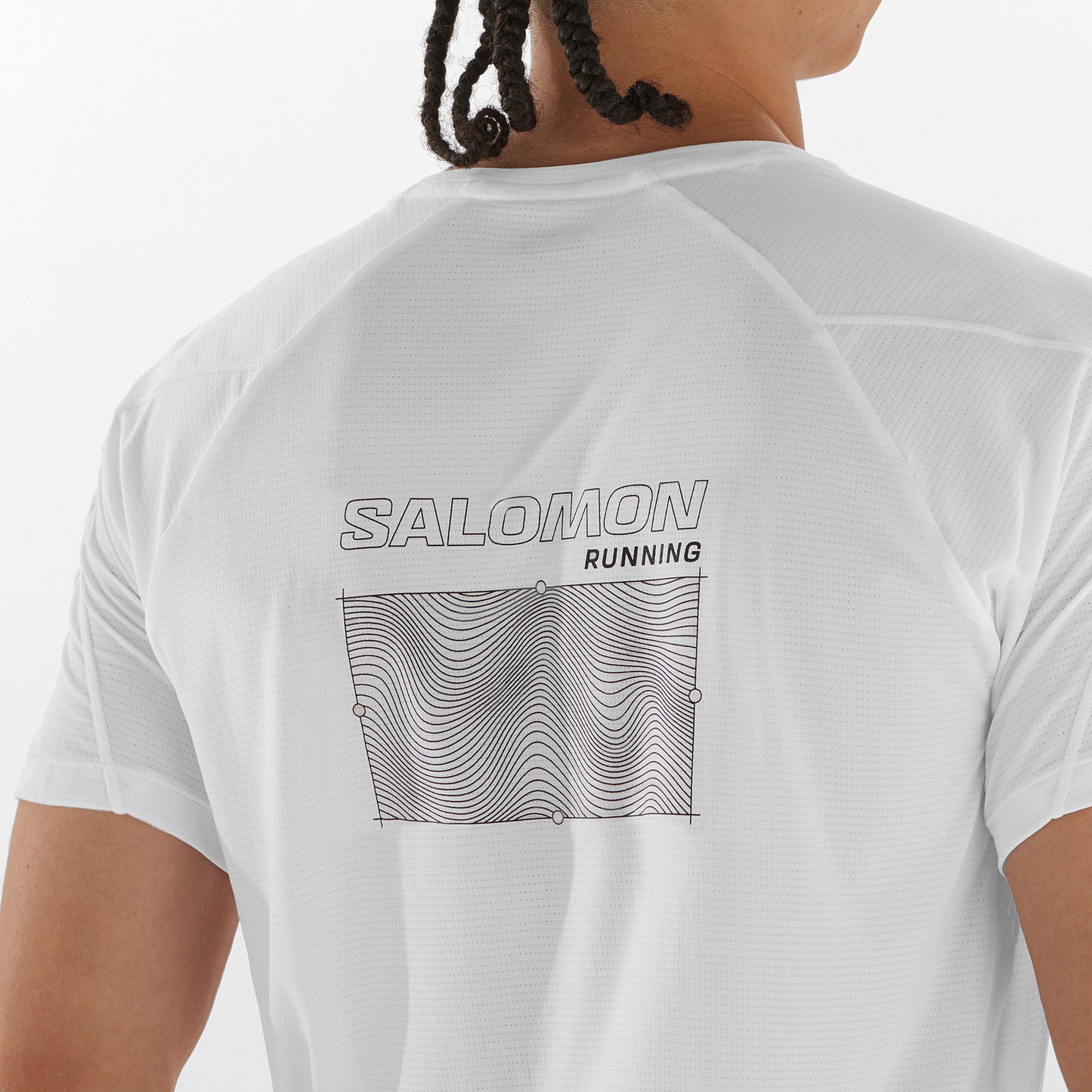 Salomon Herrenlaufshirt Cross Run SS Tee GFX - machsport