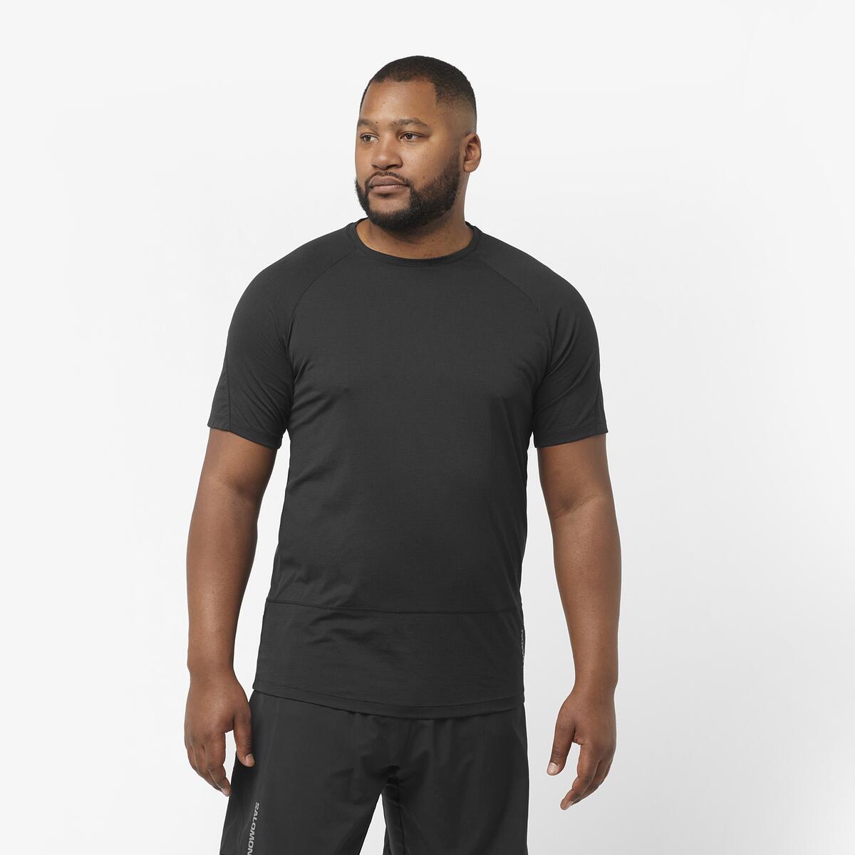 Salomon Herrenshirt Cross Run Tee - machsport
