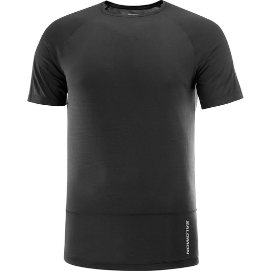 Salomon Herrenshirt Cross Run Tee – schwarz / XXL