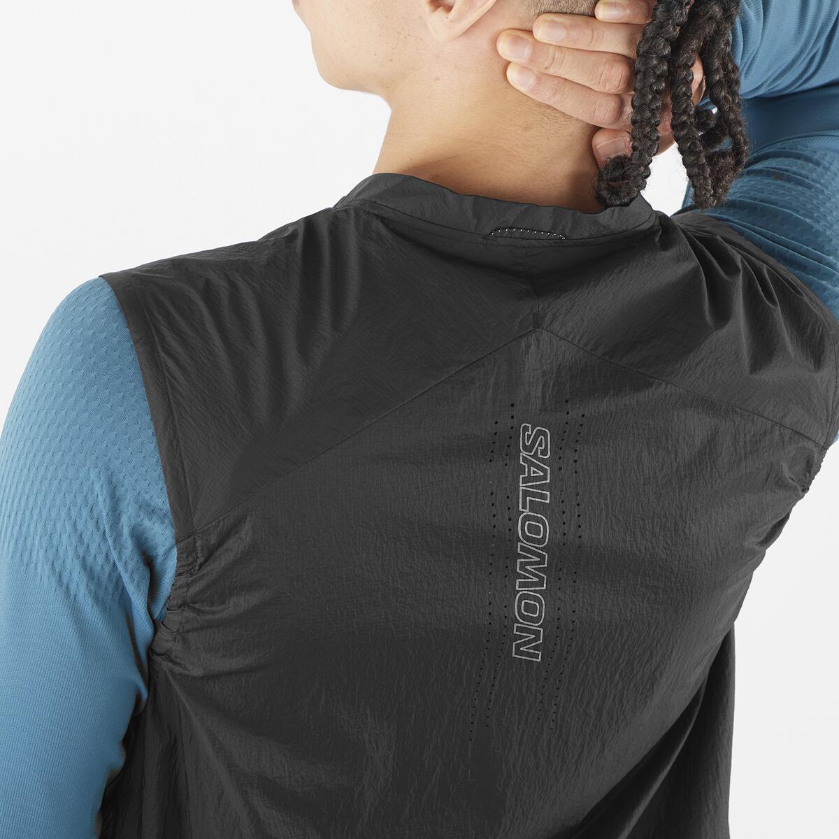 Salomon Herrenweste Sense Aero Wind Vest - machsport