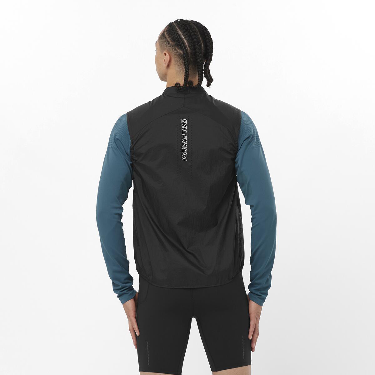 Salomon Herrenweste Sense Aero Wind Vest - machsport