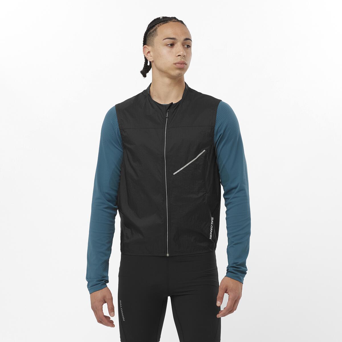 Salomon Herrenweste Sense Aero Wind Vest - machsport – Bild 