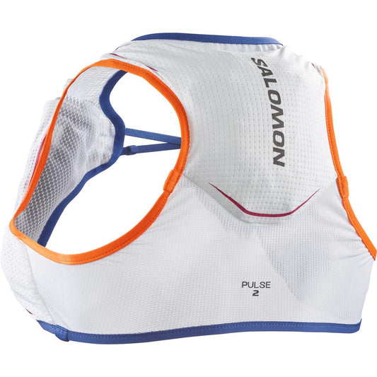 Salomon Laufrucksack Pulse 2 Set – weiß / M