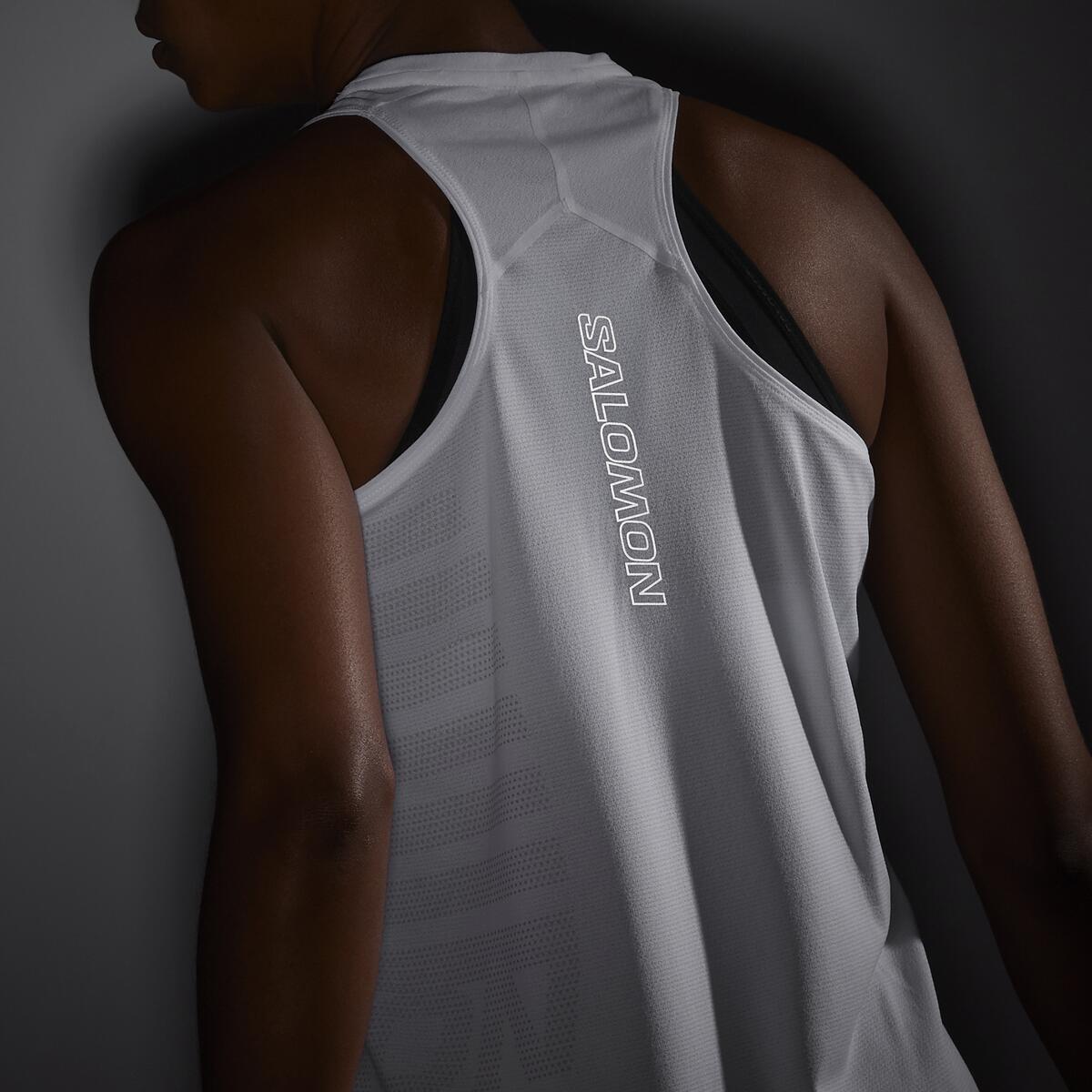 Salomon Damenshirt Sense Aero Singlet GFX - machsport – Bild 