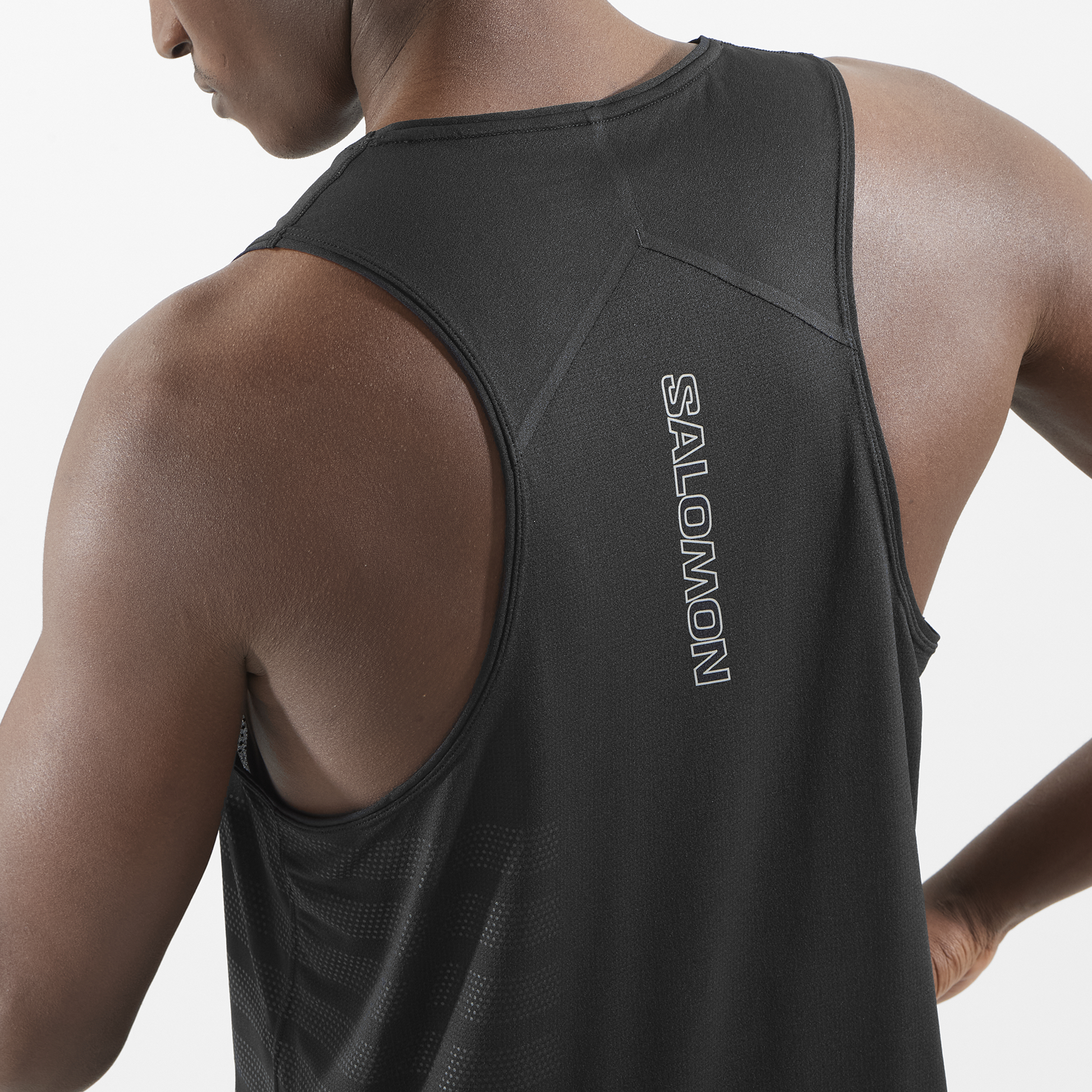 Salomon Herrenshirt Sense Aero Singlet GFX - machsport – Bild 