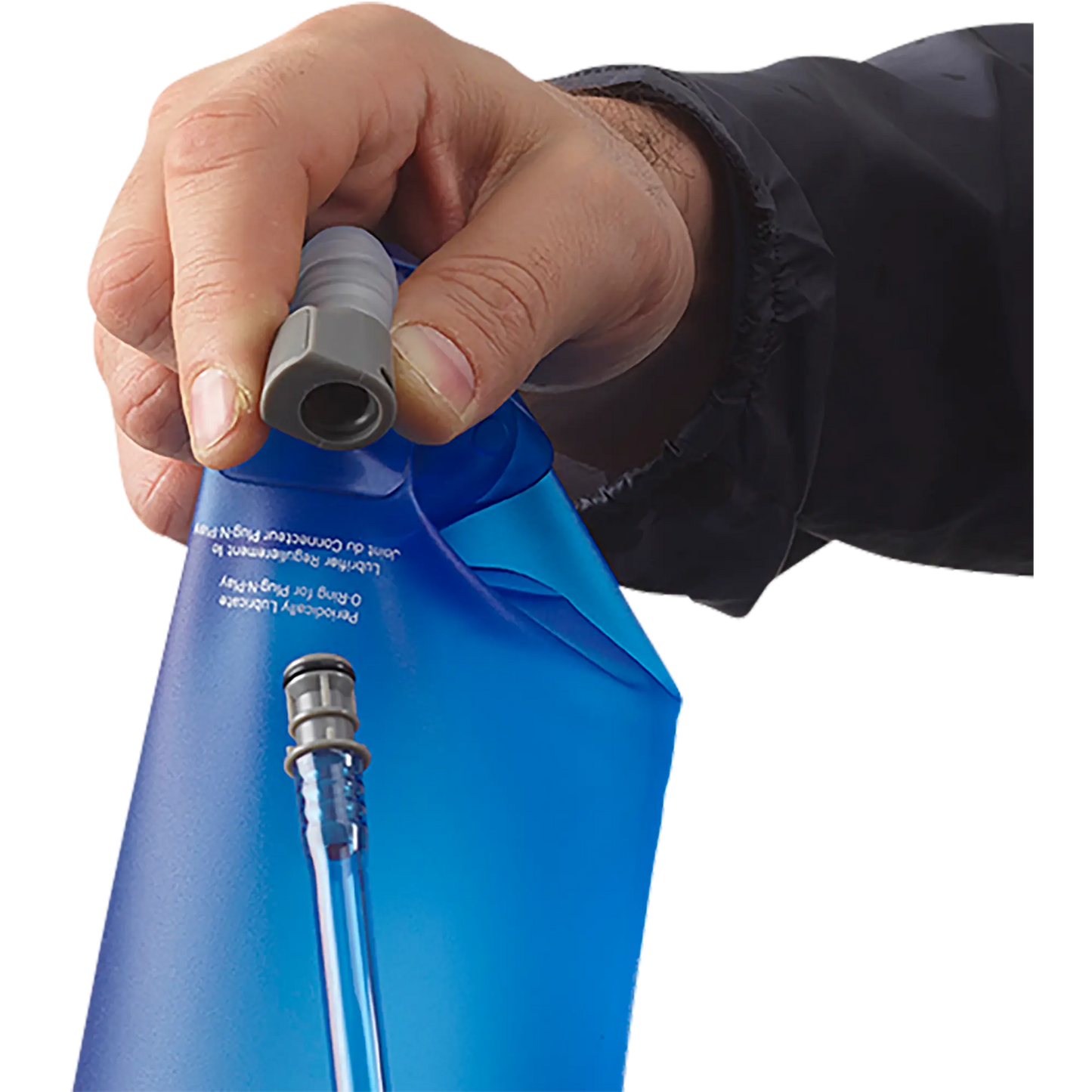 Salomon Trinkblase Soft Reservoir 2l U, Trinkreservoir für Wandern mit 2 Liter Volumen und hoher Durchflussrate - machsport