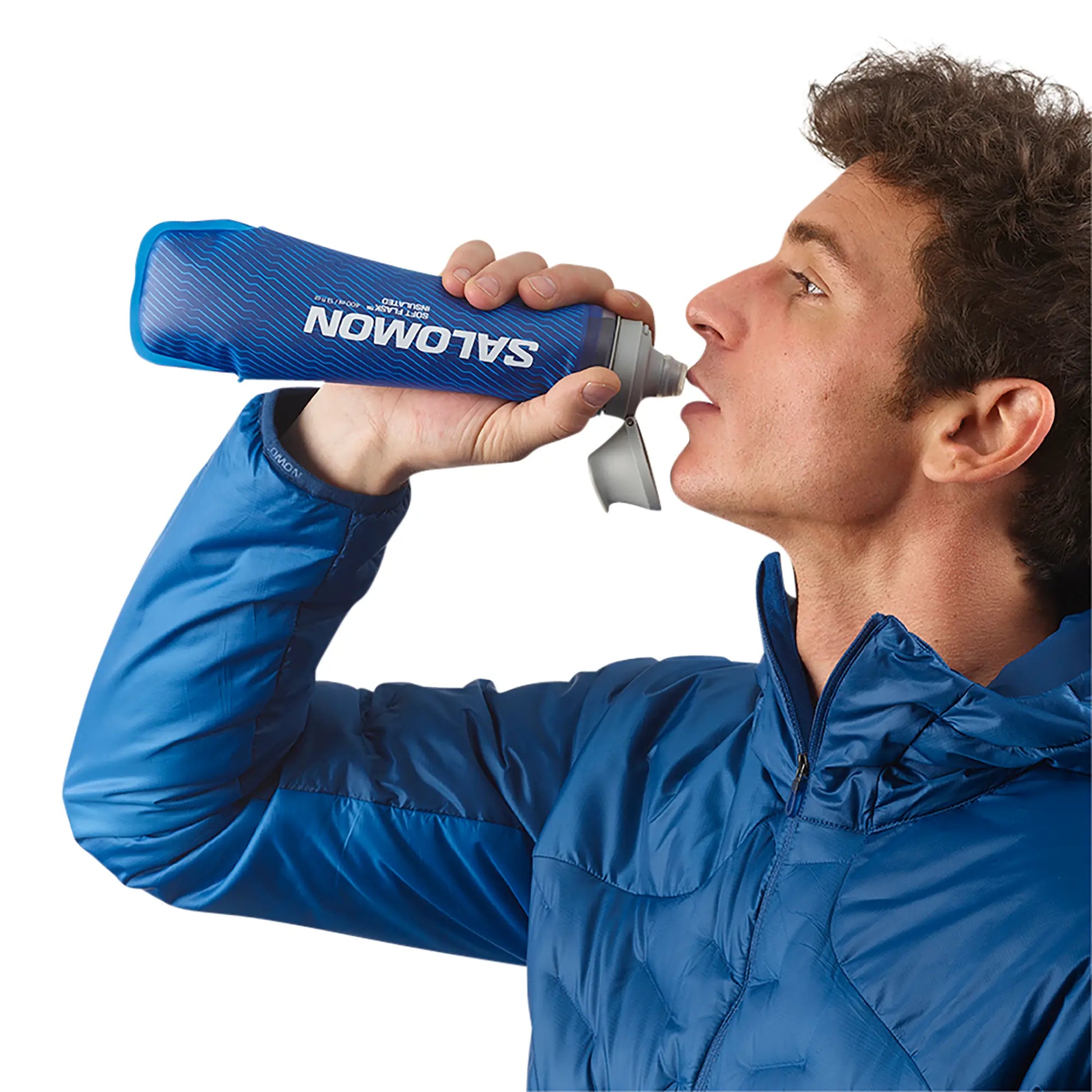 Salomon Flask 400 ml insulated, isolierte Soft Flask für Trailrunning bei Hitze und Kälte - machsport – Bild 