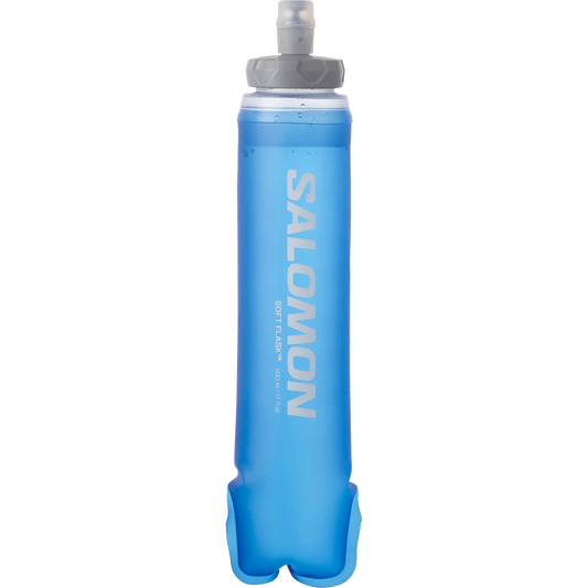 Salomon Soft Flask 500 ml, Soft Flask für Trailrunning mit hohem Durchfluss und 42 mm Öffnung – blau / ONE SIZE