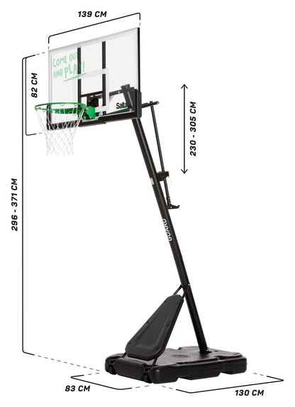 Salta Basketballanlage Guard - Guard Schwarz - machsport