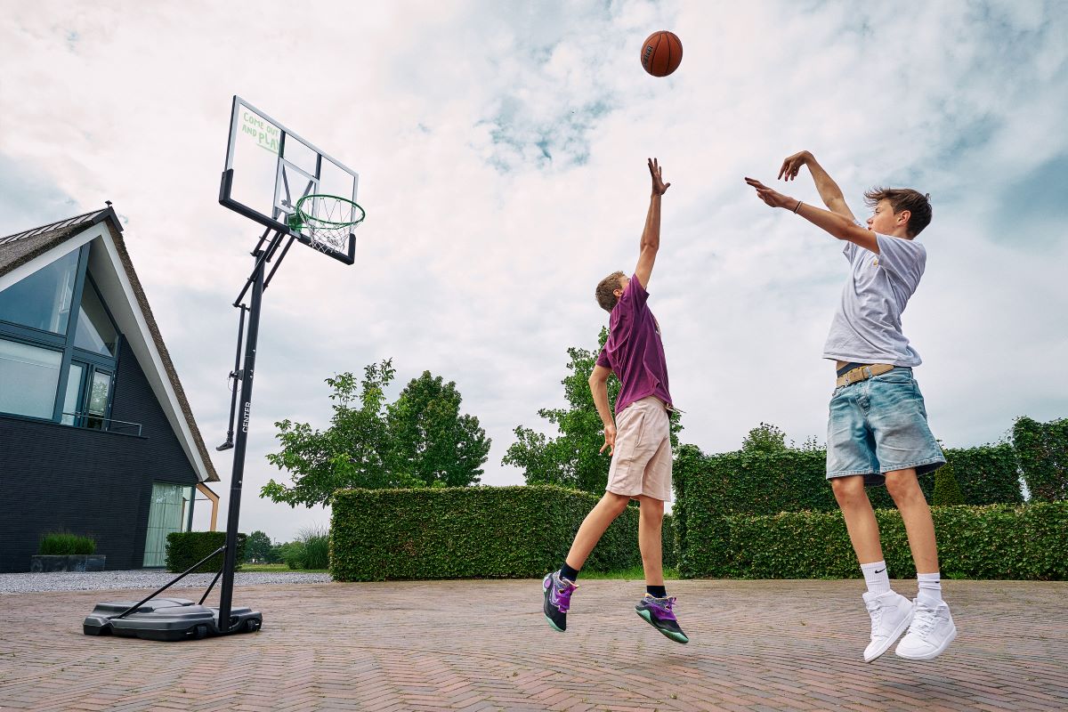 Salta Basketballständer Center - Center Schwarz - machsport