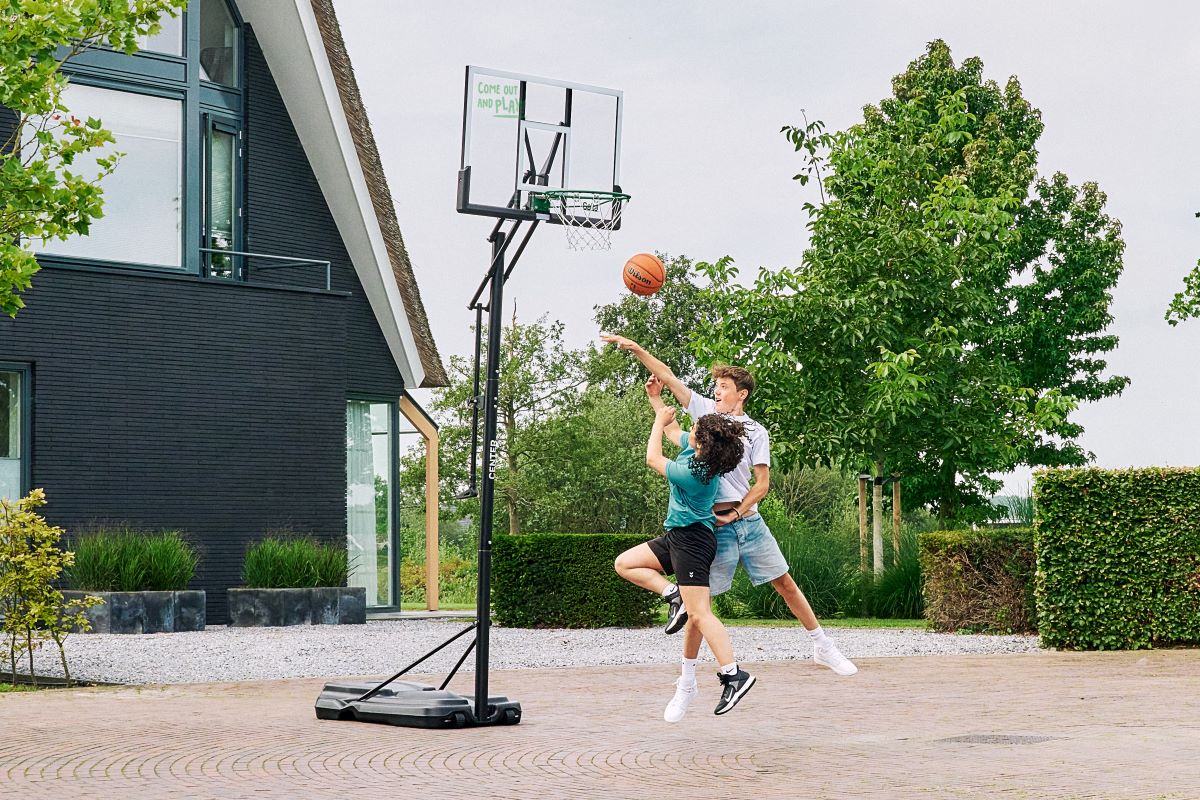 Salta Basketballständer Center - Center Schwarz - machsport