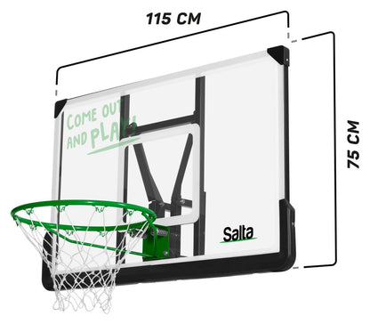 Salta Center Basketballbrett - Center Basketballbrett Schwarz - machsport