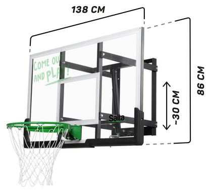 Salta Guard Basketballbrett - Guard Basketballbrett Schwarz - machsport