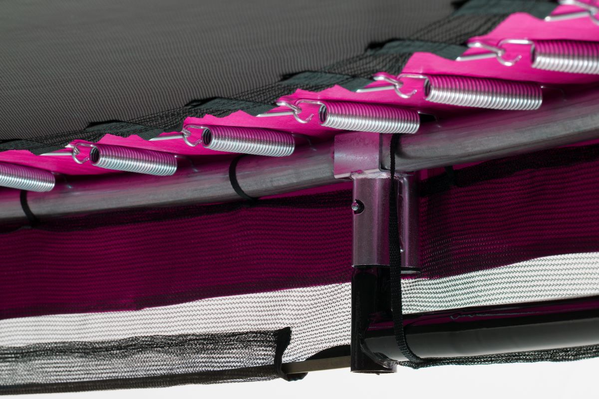 Salta Trampolin Comfort Edition Ground - 305cm - Rund Pink - machsport