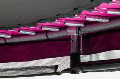 Salta Trampolin Comfort Edition Ground - 305cm - Rund Pink - machsport