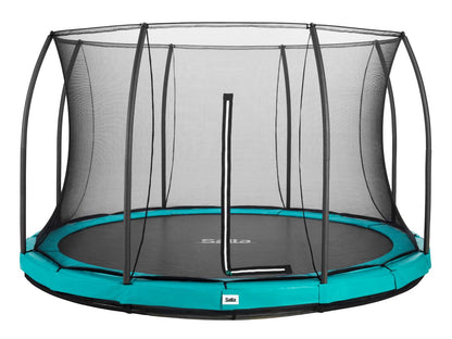 Salta Trampolin Comfort Edition Ground - 427cm - Rund Grün - machsport
