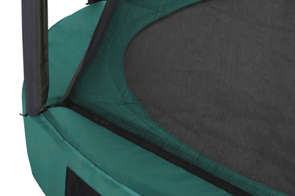 Salta Trampolin Premium Ground - 396cm - Rund Grün - machsport