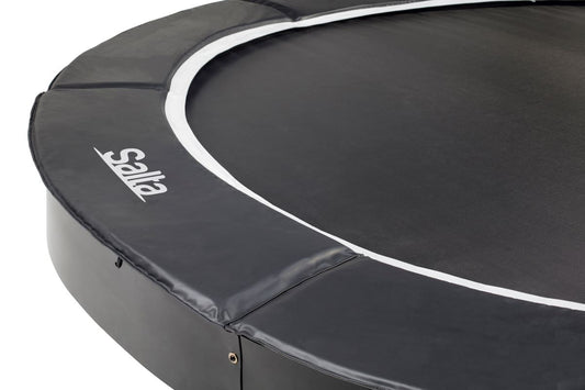 Salta Trampolin Royal Baseground Sports - 305cm - Rund Schwarz – ⌀ 305 cm / Schwarz / Rund