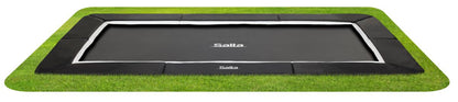 Salta Trampolin Royal Baseground Sports - 305x214cm - Rechteckig Schwarz - machsport