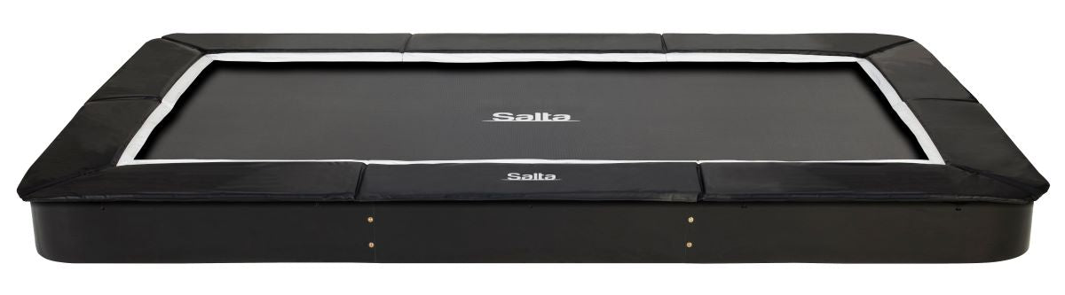 Salta Trampolin Royal Baseground Sports - 396x244cm - Rechteckig Schwarz - machsport
