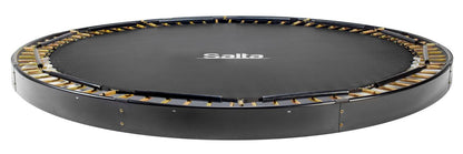 Salta Trampolin Royal Baseground Sports - 427cm - Rund Schwarz - machsport