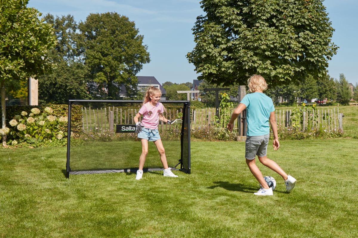 Salta Fußballtor Legend 180x120cm - Legend Schwarz - machsport