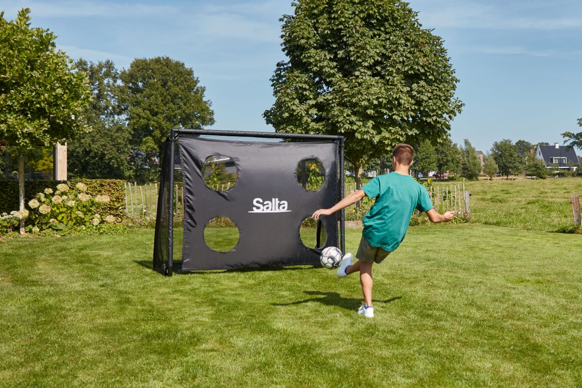 Salta Fußballtor Legend 220x170 cm - Legend Schwarz - machsport – Bild 