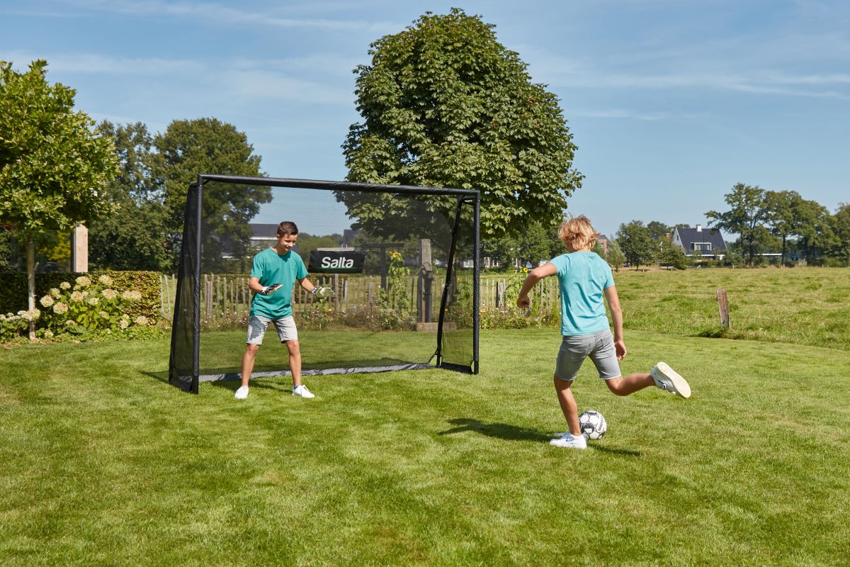 Salta Fußballtor Legend 300x200cm - Legend Schwarz - machsport