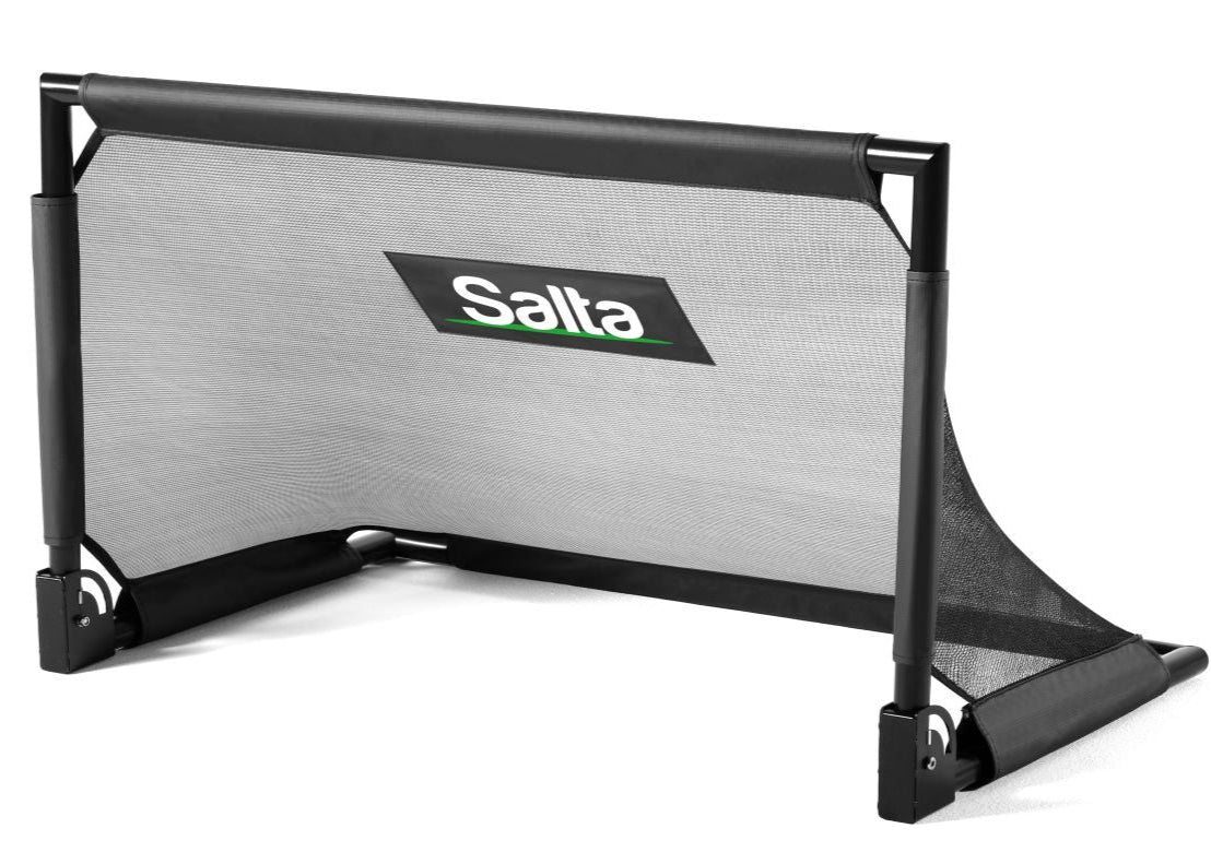 Salta Fußballtor-Set Challenge 100x60 cm - Challenge Schwarz - machsport – Bild 