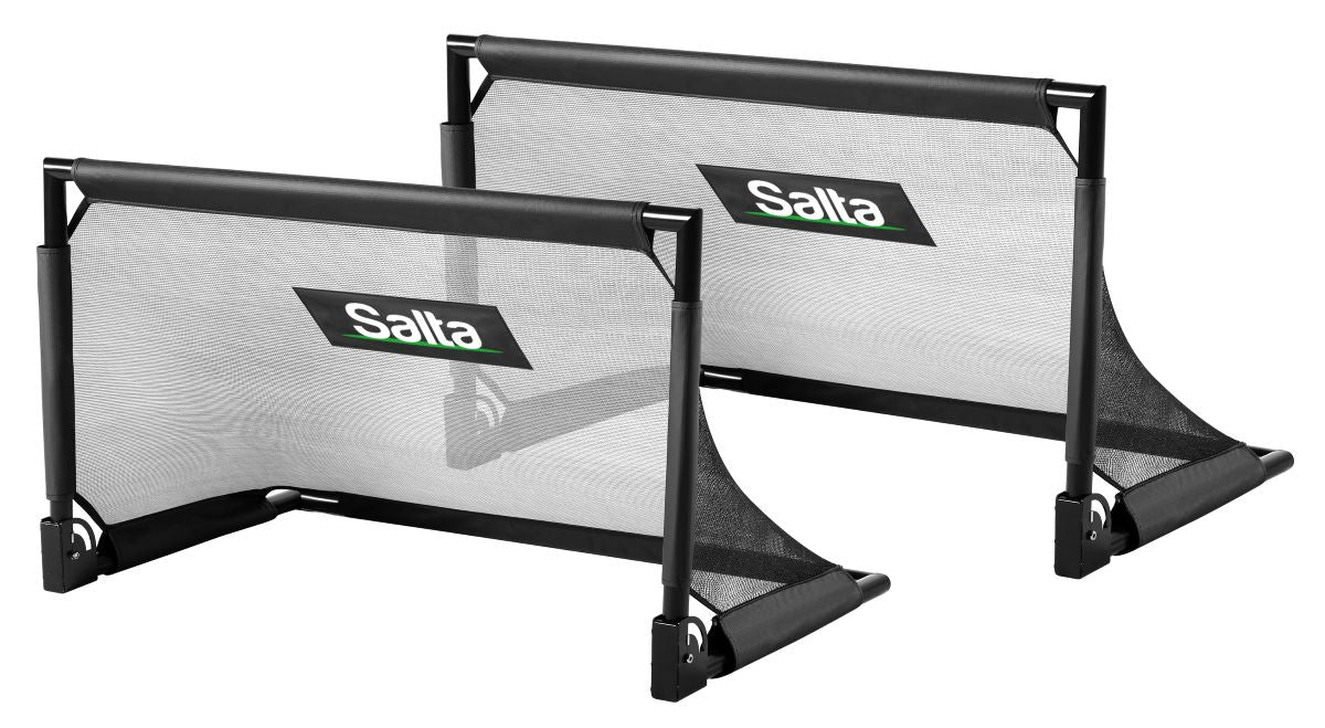 Salta Fußballtor-Set Challenge 100x60 cm - Challenge Schwarz - machsport – Bild 