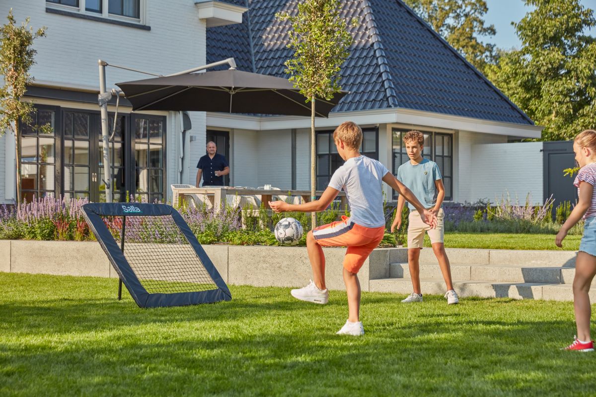 Salta Rebounder Motion 84x84cm - Motion Schwarz - machsport – Bild 